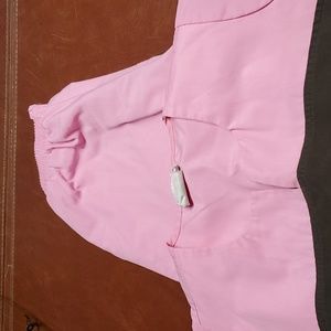 ua scrub set pink and brown